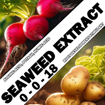 Seaweed Extract 0-0-18, Ocean Power Instant Soluble Root Growth Stimulant